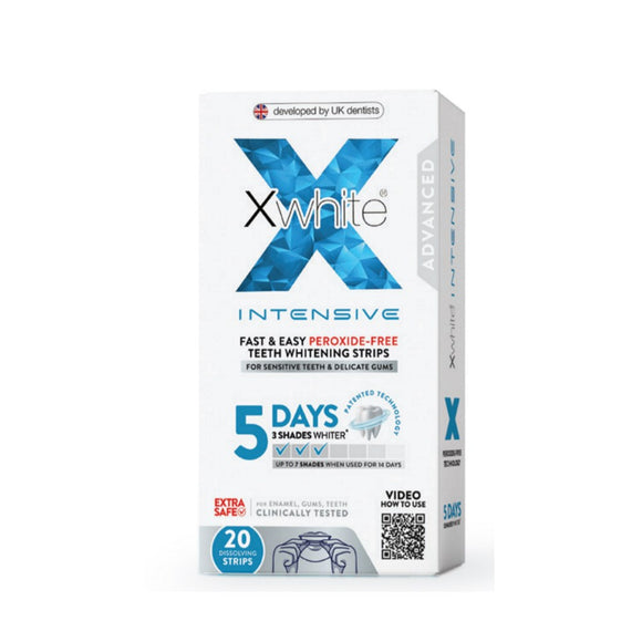 XWHITE INTENSIVE WHITENING STRIPS X 20