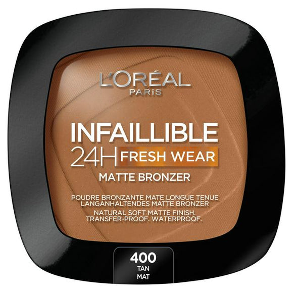L'OREAL INFALLIBLE COMPACT BRONZER 400 TAN