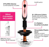 STYLPRO BC08BL BRUSH & CLEANSER GIFT SET