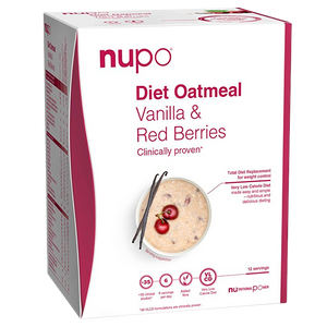 NUPO DIET OATMEAL VANILLA & RED BERRIES