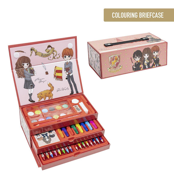 CERDA 0831 HARRY POTTER COLOURING STATIONERY SET IN 3D BOX