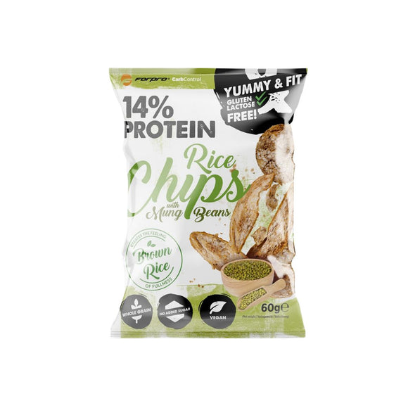 FORPRO RICE CHIPS WITH MUNG REANS 60G