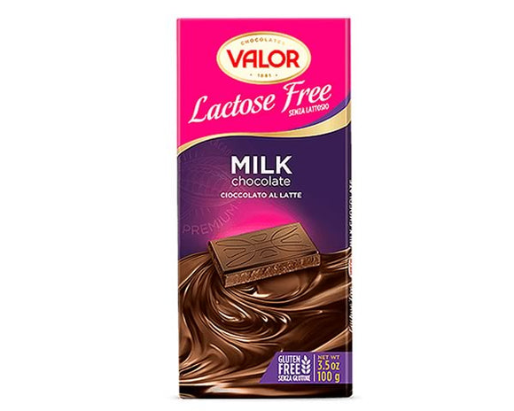 VALOR LACTOSE FREE MILK CHOCOLATE