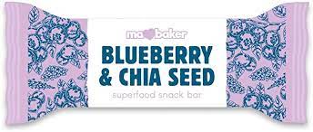 MA BAKER BLUEBERRY & CHIA SEED SNACK BAR 45G