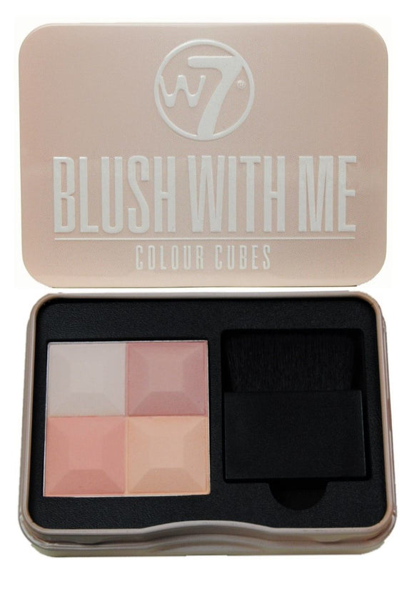 W7 BLUSH WITH ME COLOUR CUBES GETTING HITCHED