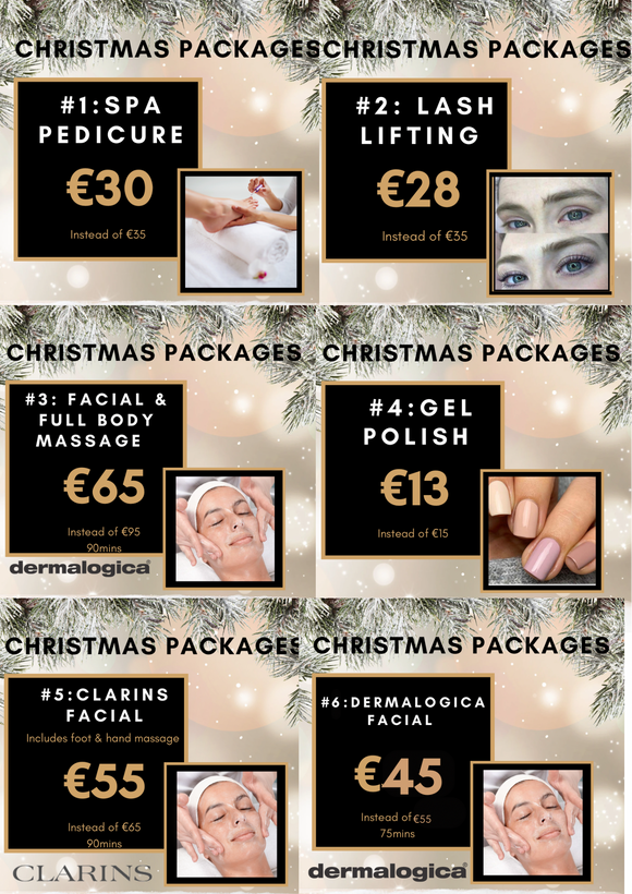 Christmas salon packages