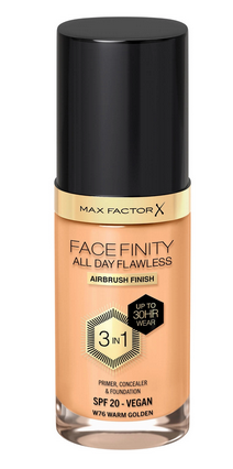 MAX FACTOR FACEFINITY ALL DAY FLAWLESS 076 WARM GOLDEN