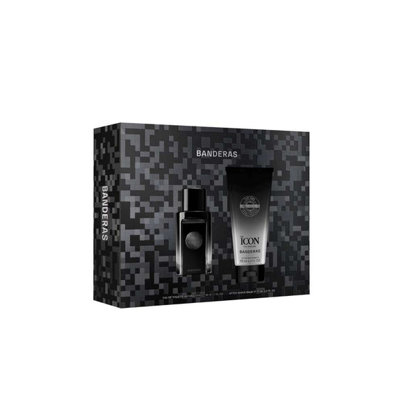 ANTONIO BANDERAS THE ICON PARFUME FOR HIM EAU DE PARFUME 50 ML + AFTER SHAVE BALM 75 ML