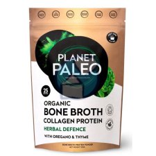 PLANET PALEO COLLAGEN PROTEIN HERBAL DEFENCE 25 SERVINGS 225G