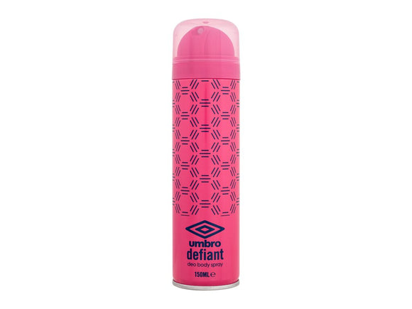 UMBRO UB7168 DEFIANT DEODORANT BODY DPRAY 150ML