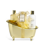 IDC INSTITUTE 12124 SCENTED GOLD GIFT PACK BATH TUB X 4 PCS