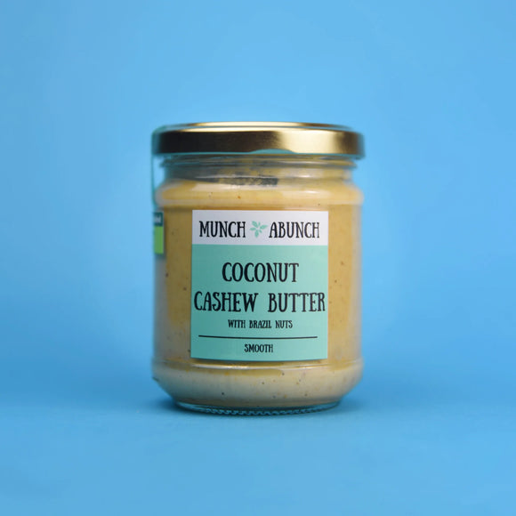 MUNCH ABUNCH COCONUT CASHEW BUTTER SMOOTH 400G