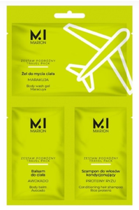 MARION 6568 TRAVEL PACK SHOWER GEL, SHAMPOO AND BODY LOTION