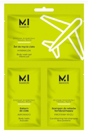 MARION 6568 TRAVEL PACK SHOWER GEL, SHAMPOO AND BODY LOTION