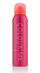 COLOUR ME 3318 NEON PINK BODY SPRAY 150ML