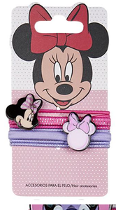 CERDA 2065 MINNIE MOUSE HAIR ELASTICS 8PCS