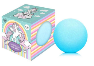 URODA 6329 UNICORN BATH BOMB VEGAN BUBBLE GUM 165G