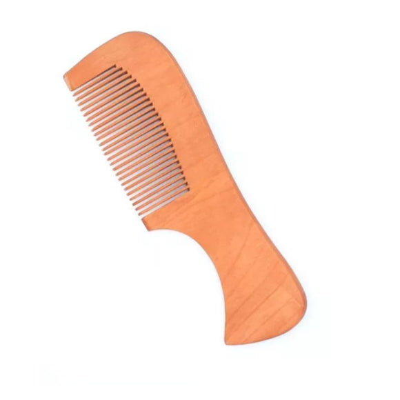 MOLLY & ROSE 7640 WOODEN HAIR COMB WITH HANDLE
