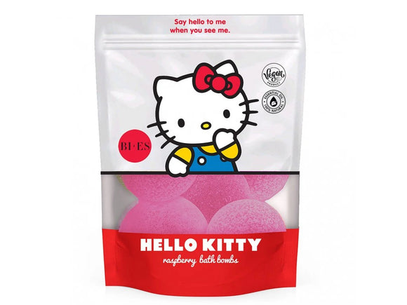 URODA KIDS 6565 BI-ES HELLO KITTY BATH BOMBS X 6 PACK