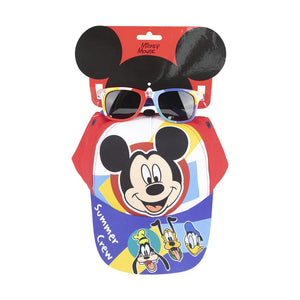 CERDA 9413 BASEBALL CAP & SUNGLASSES SET MICKEY