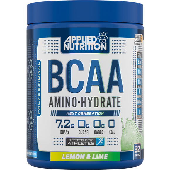 APPLIED NUTRITION AMINO HYDRATE BCAA LEMON & LIME 450G
