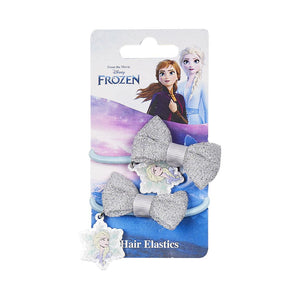 CERDA 2376 HAIR ELASTICSX 2 PACK FROZEN WITH CHARMS