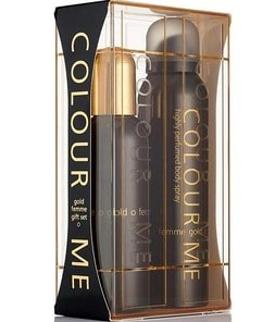 COLOUR ME 2298 GOLD GIFT SET