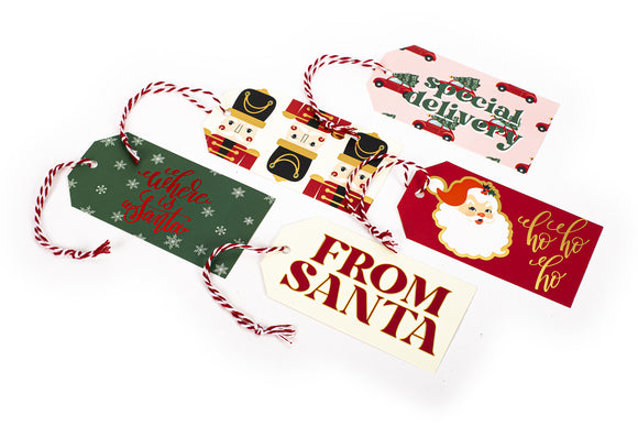 TRI-COASTAL 30483T-32342 FROM SANTA GIFT TAGS