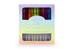 TRI-COASTAL 30844T-31775 WRITE ON GLITTER GEL PENS