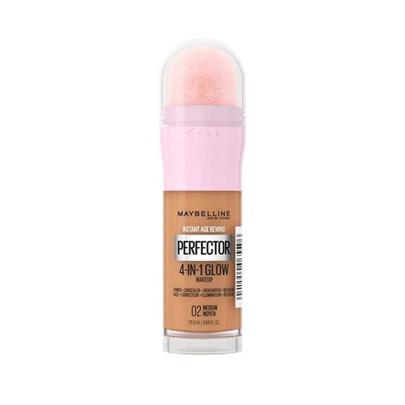 MAYBELLINE DRUG FACE FOUNDATION GLOW PERFECTOR 0.2 MEDIUM  200 ML