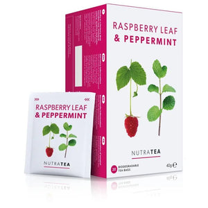 RASPBERRY LEAF & PEPPERMINT 40 G X20 TEA BAGS