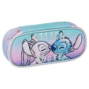 CERDA 1149 STITCH LILAC OVAL PENCIL CASE