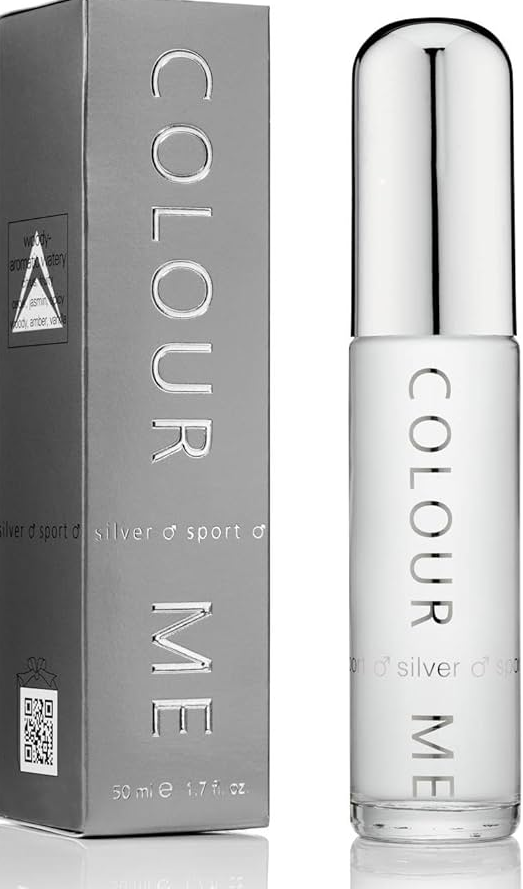 COLOUR ME 9700 SILVER SPORT EAU DE PARFUM 50ML