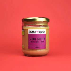 MUNCH ABUNCH 3 NUT BUTTER 200G