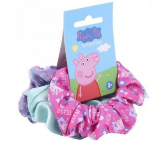 CERDA 1979 PEPPA PIG SCRUNCHIES 3PCS