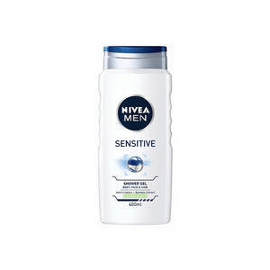 NIVEA SHOWER GEL MEN SENSITIVE  400 ML