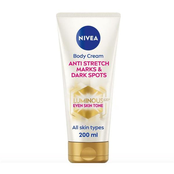 NIVEA LUMINOUS ANTI STRECTH MARKS AND DARK SPOTS  200 ML