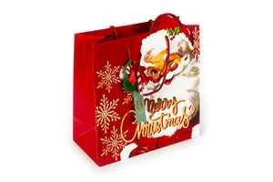 TRI-COASTAL 406T-32331 FATHER CHRISTMAS MEDIUM GIFT BAG