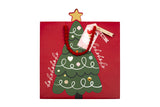 TRI-COASTAL 406T-32340 XMAS TREE MEDIUM GIFT BAG