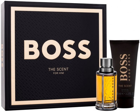 BOSS THE SCENT EAU DE TOILET EDT 50 ML + SHOWER GEL 100 ML