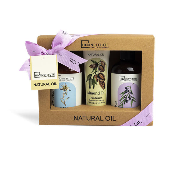 IDC INSTITUTE 44090 NATURAL OIL GIFT PACK X 3 PCS