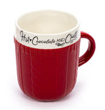 TRI-COASTAL M10615P-31410 CERMAIC MUG RED