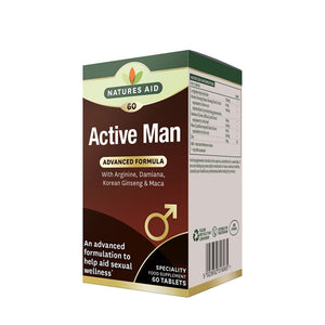 NATURES AID ACTIVE MAN 60CAPS