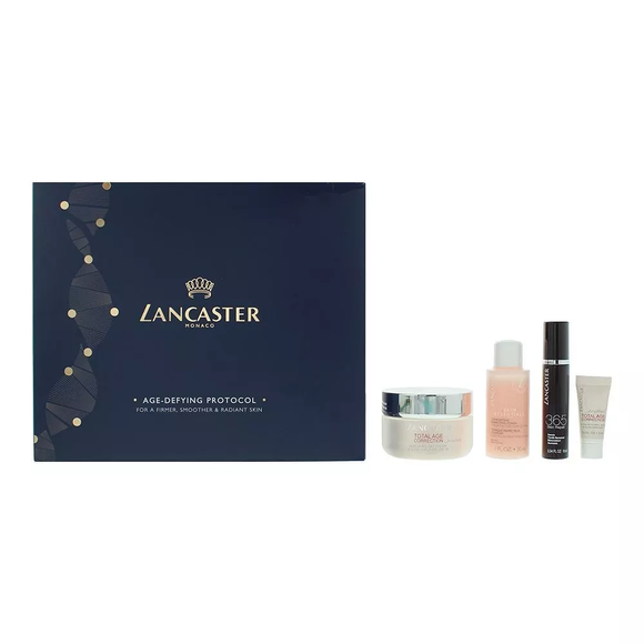 LANCASTER PERFECTING TONER 30ML+TOTAL AGE CORRECTION AMPLIFIED 3ML+YOUTH SERUM 10ML+DAY CREAM 50ML