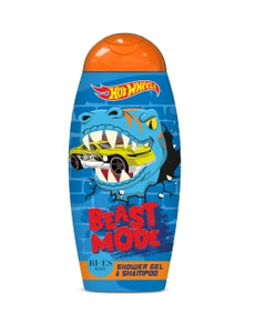 URODA 2062 HOT WHEELS BEAST MODE SHOWER GEL & SHAMPOO 250ML