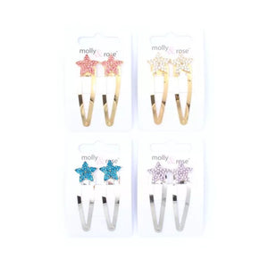 MOLLY & ROSE 8507 STAR CLICK CLACKS X 2 PACK