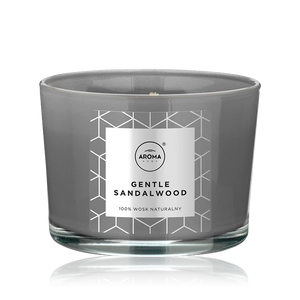 AROMA HOME 6643 GENTLE SANDALWOOD WAX CANDLE 115G