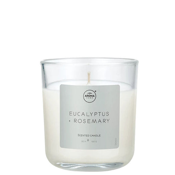 AROMA HOME 5419 EUCALYPTUS + ROSEMARY SCENTED CANDLE 150G