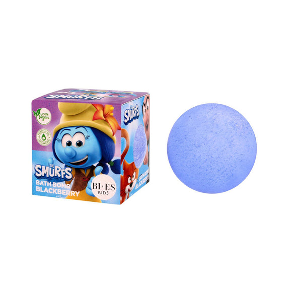 URODA 6176 BI-ES THE SMURS BLACKBERRY BATH BOMB