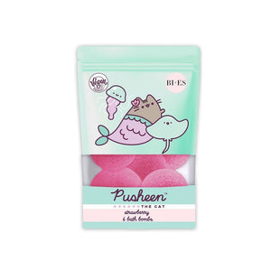 URODA KIDS 6688 BI-ES PUSHEEN CAT BATH BOMB X 6 PACK